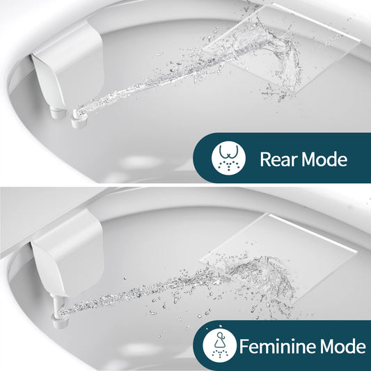 TEEK - Dual Nozzle Non-Electric Toilet Bidet HOME DECOR theteekdotcom