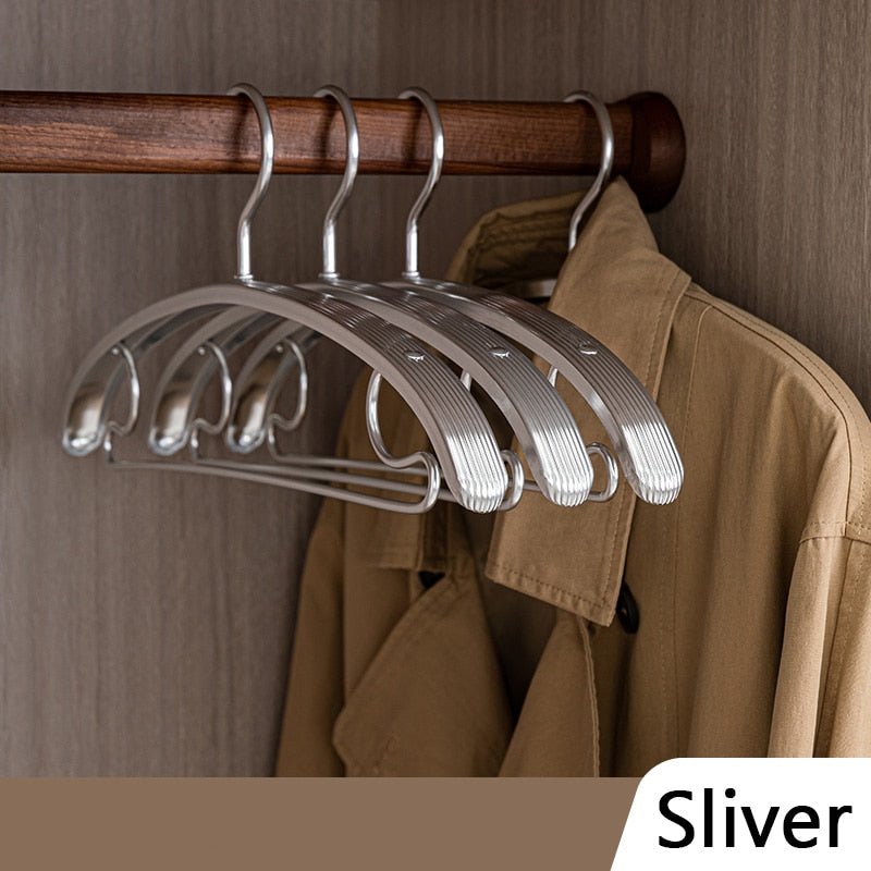 TEEK - 5pcs No Trace Hangers HOME DECOR theteekdotcom Silver