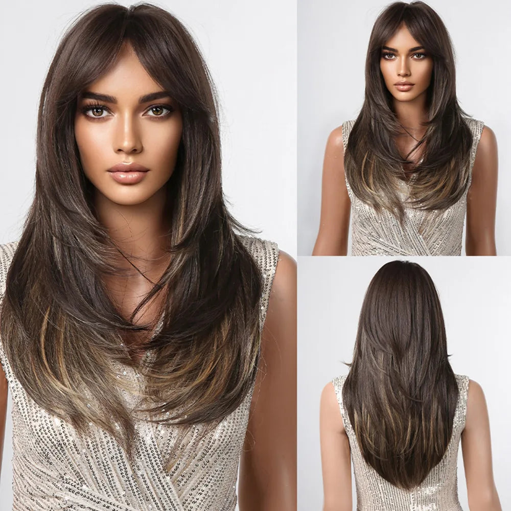 TEEK - Various Vibe Layered Synthetic Wig HAIR theteekdotcom LC2068-15