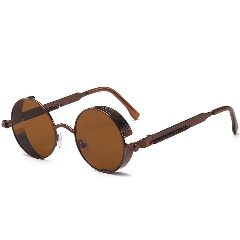 TEEK - Metal Round Mirror Glasses EYEGLASSES theteekdotcom Tea CHINA 1 pcs