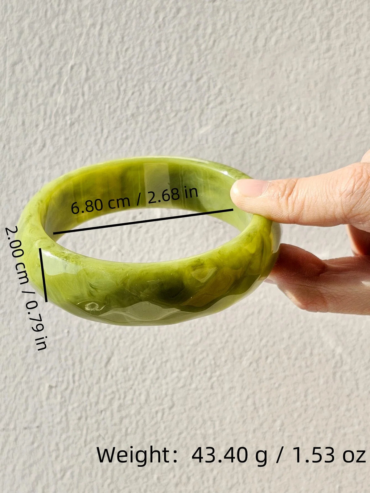 TEEK - Green Scheme Chunky Irregular Texture Bracelet
