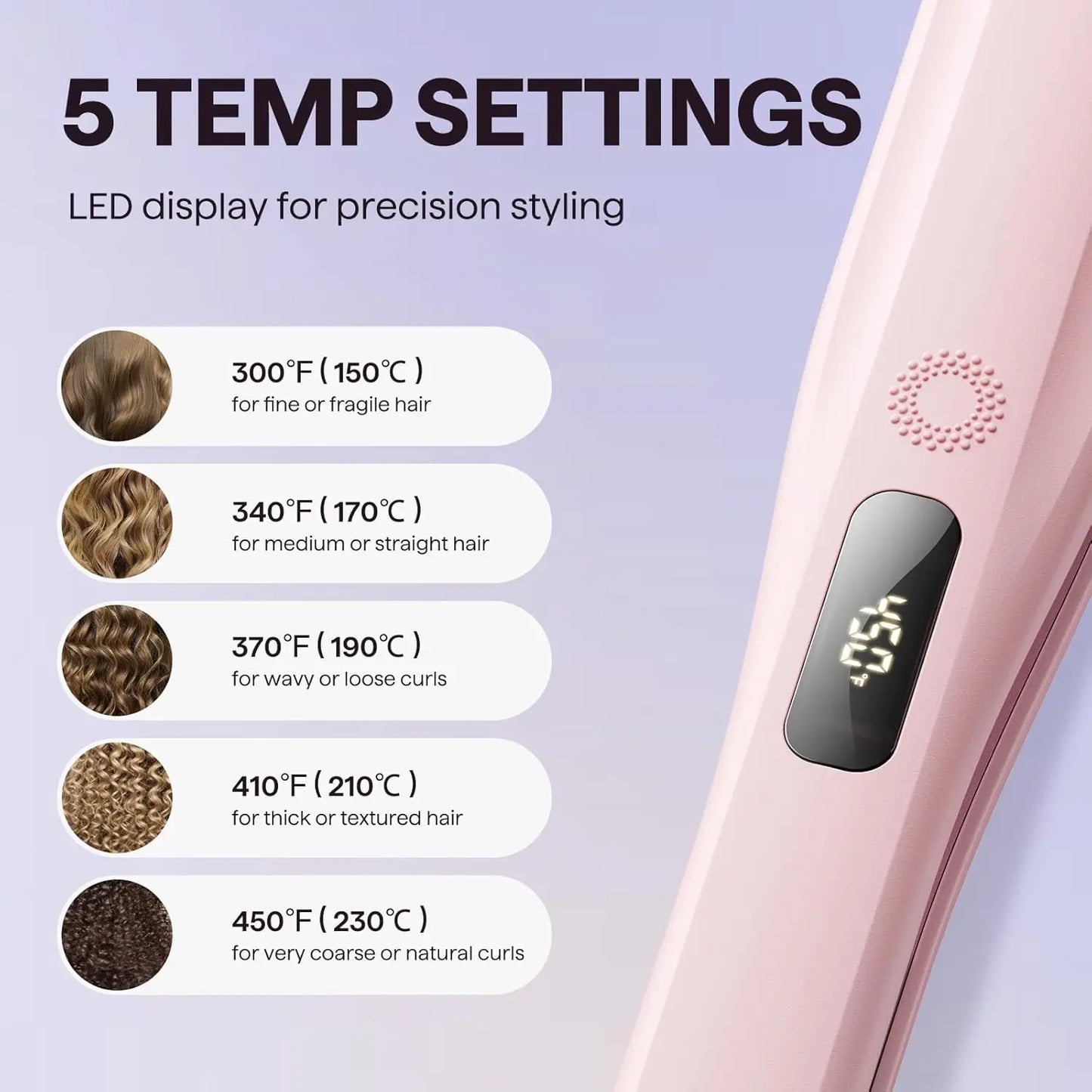 TEEK - Steam Detachable Comb Nano Titanium Plated Humidity-Resistant Hold Flatiron HAIR TOOL theteekdotcom