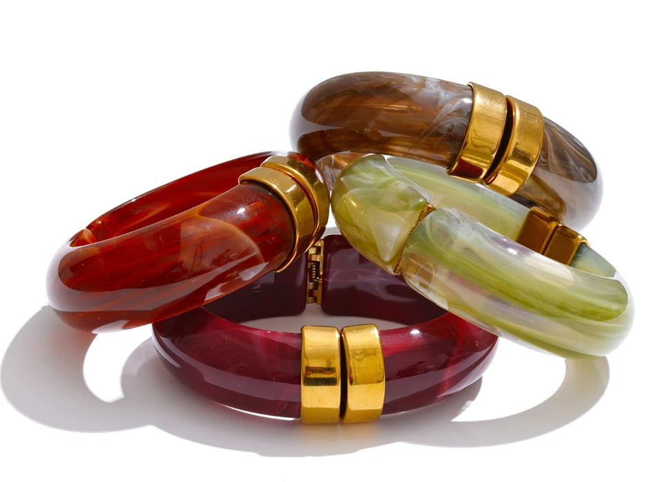 TEEK - Thick Bracelet Bangle JEWELRY theteekdotcom