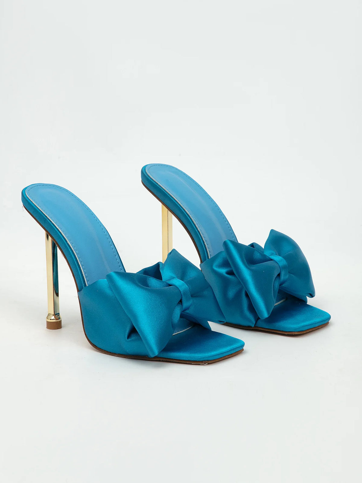 TEEK - Cute Chic Bow High Heel Sandals SHOES theteekdotcom