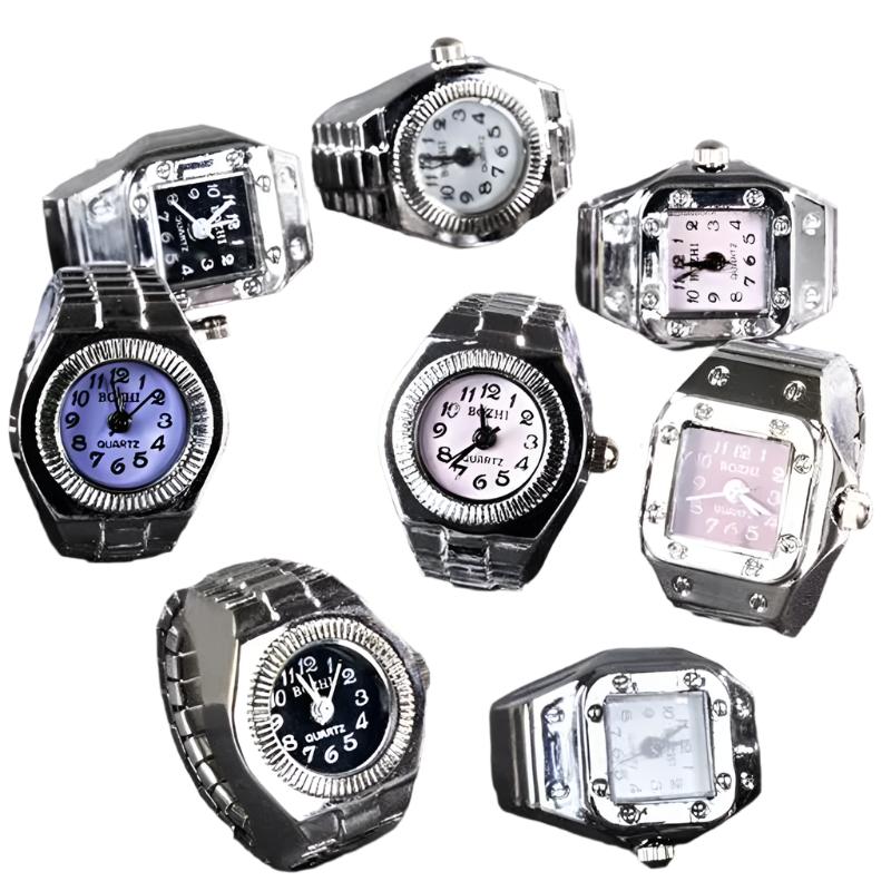 TEEK - Vintage Elastic Strap Finger Watches JEWELRY theteekdotcom