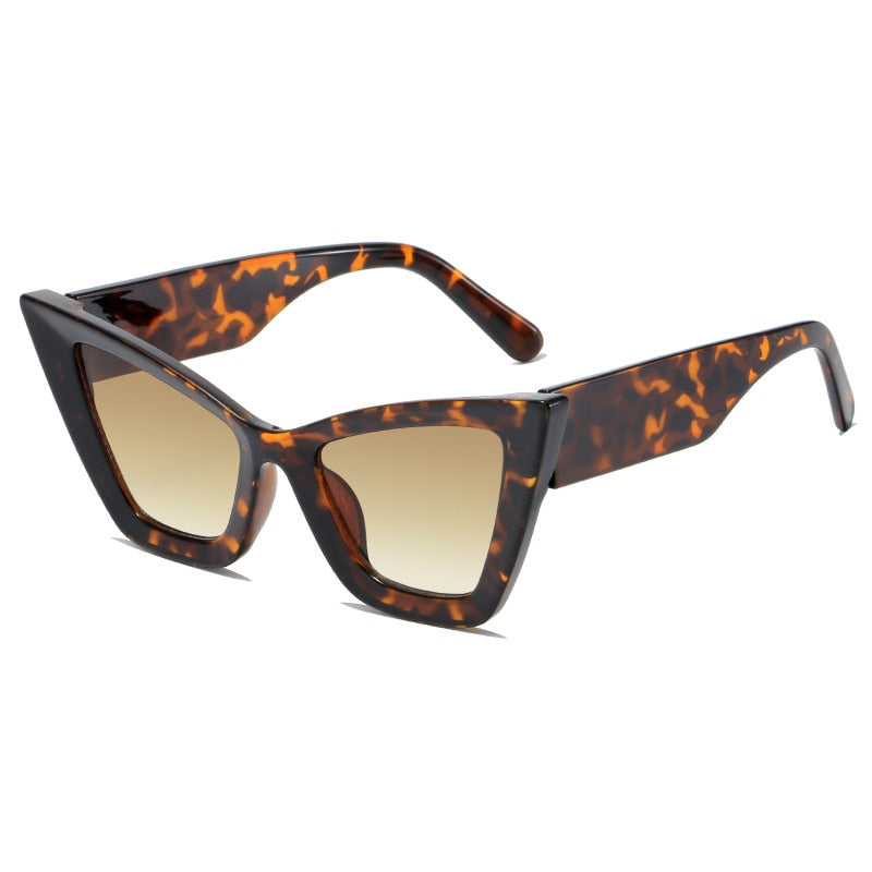 TEEK - Custody Cat Eye Sunglasses EYEGLASSES theteekdotcom Leopard Tea