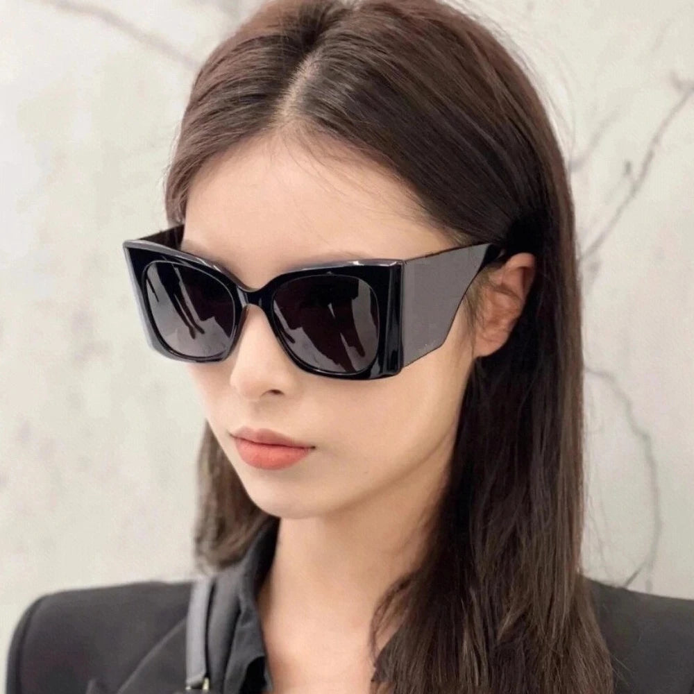 TEEK - Oversized Square Sunglasses Wide Glasses EYEGLASSES theteekdotcom