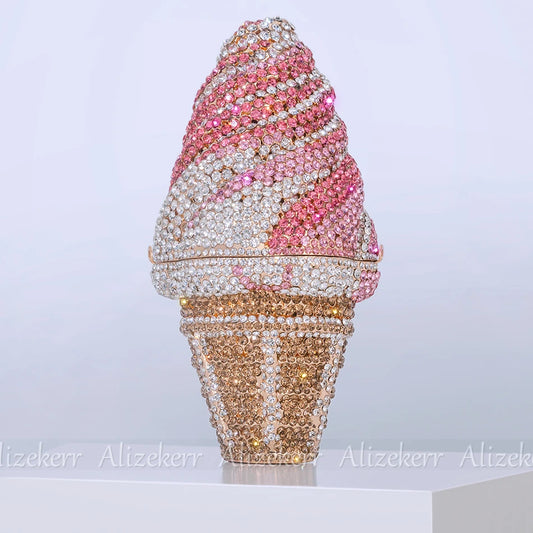 TEEK - Ice Cream Shaped Evening Clutch BAG theteekdotcom