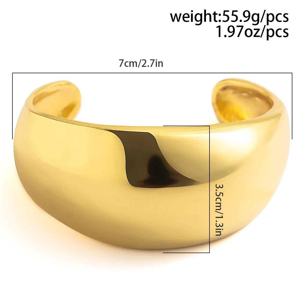 TEEK - Styled Geometric Bangle Bracelet JEWELRY theteekdotcom