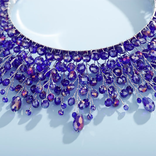 TEEK - Crystal Bejeweled Crown Headband HAIR CARE theteekdotcom