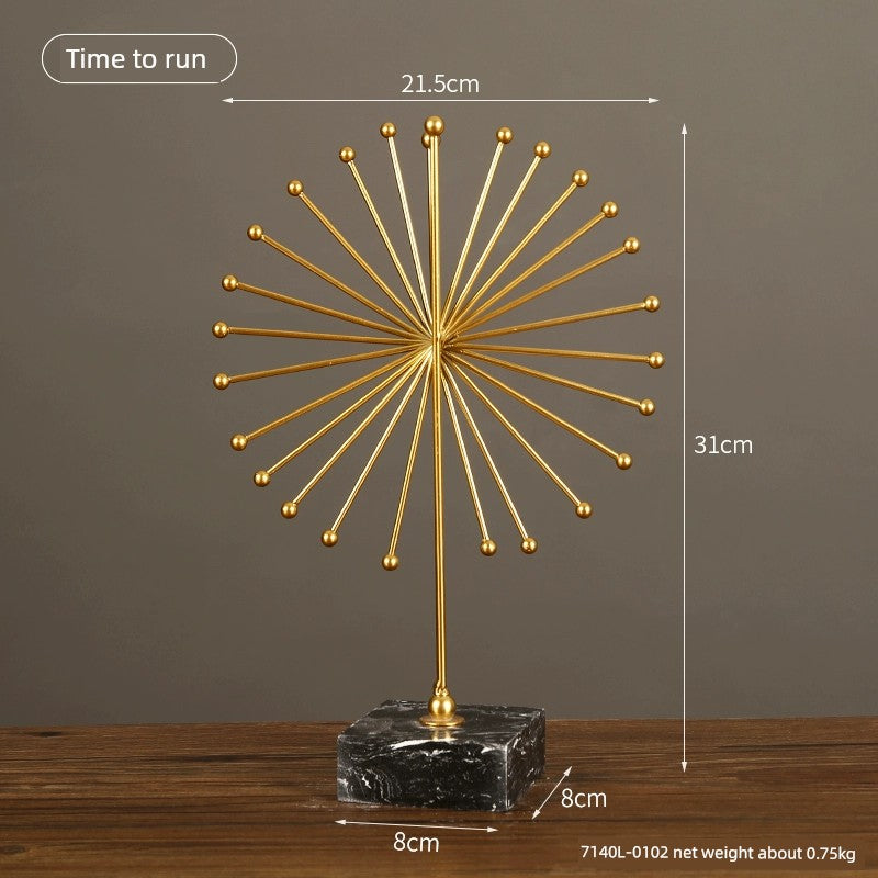TEEK - Abstract Cabinet Crystal Ball Decor HOME DECOR theteekdotcom Time to run