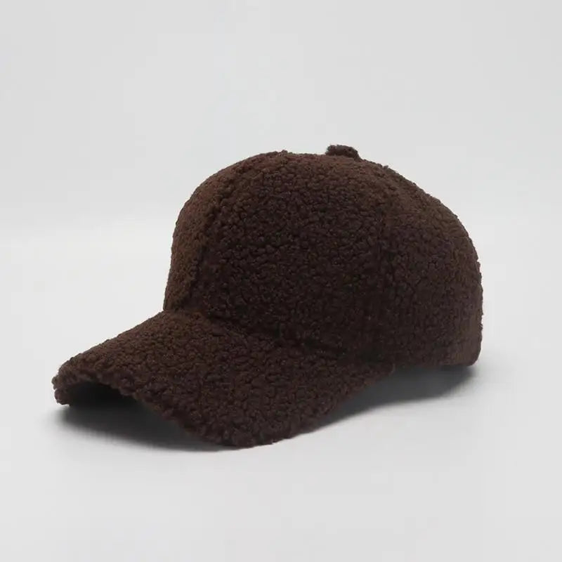 TEEK - Like Lamb Wool Caps HAT theteekdotcom brown 56-59cm