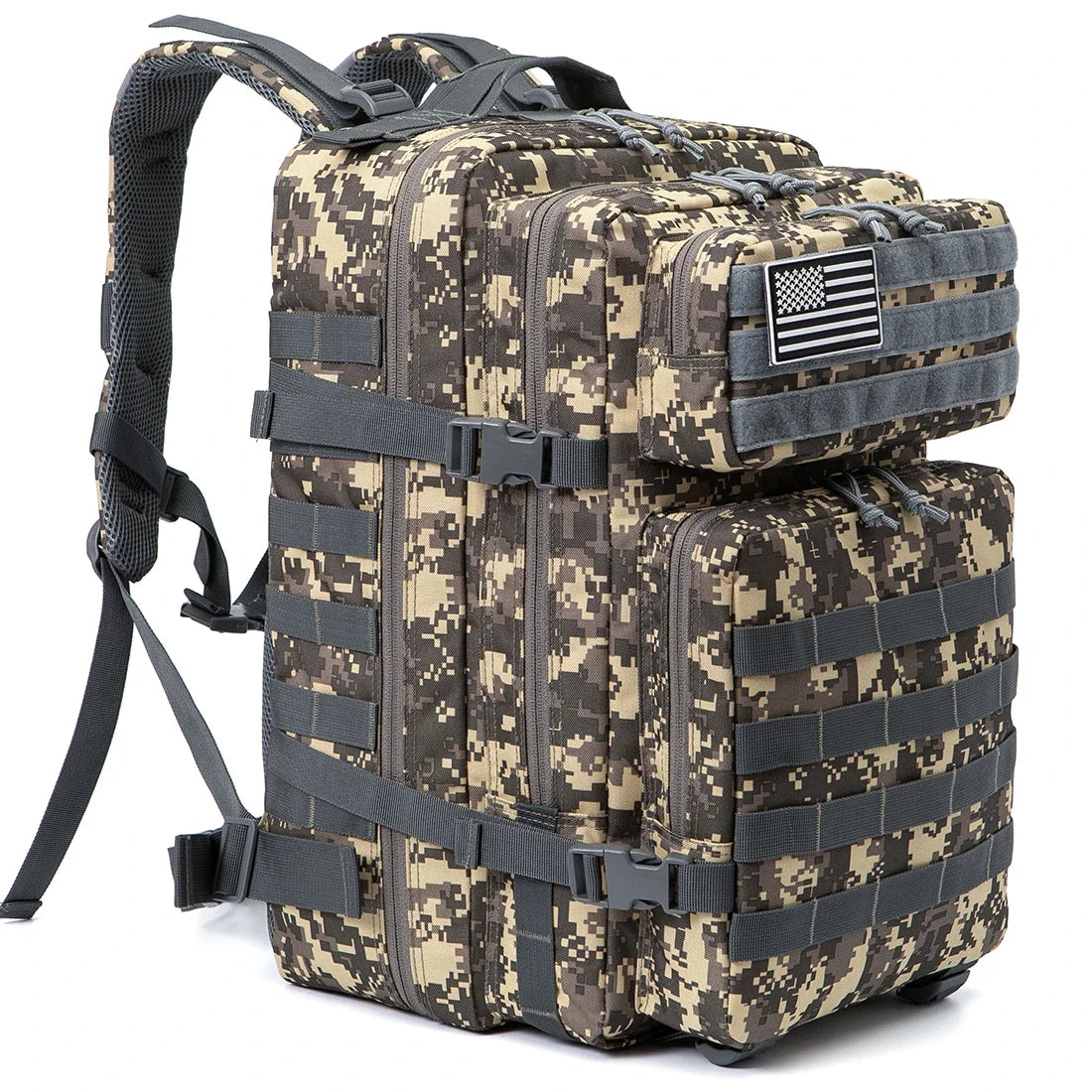 TEEK - 45L Barred Backpack BAG theteekdotcom Green