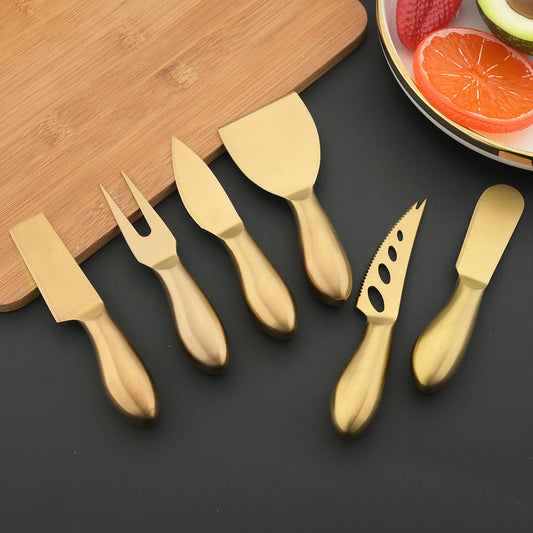 TEEK - 6 Pcs Matte Mini Stainless Steel Cutlery Set HOME DECOR theteekdotcom