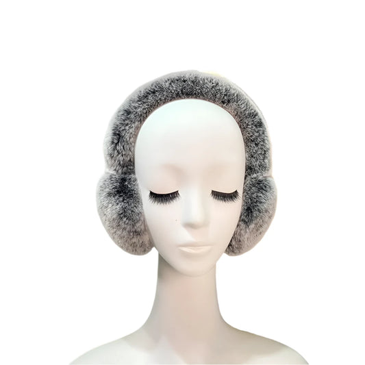 TEEK - Soft Warm Cable Real Fluff Earmuffs EARMUFFS theteekdotcom