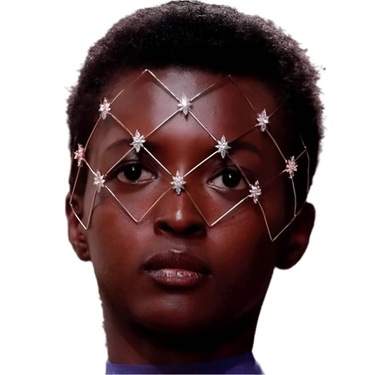 TEEK - Mesh Face Mask Veil JEWELRY theteek.com