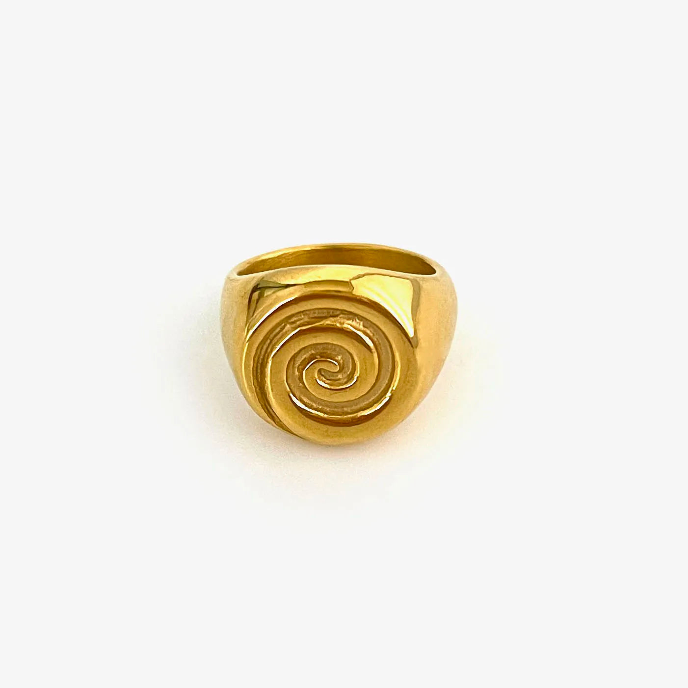 TEEK - Golden Beach Variety Chunky Stainless Steel Rings JEWELRY theteekdotcom B 7