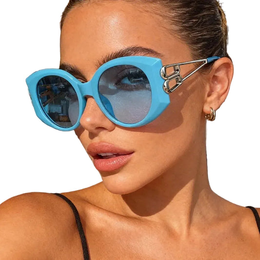 TEEK - Vintage Oversize Sunset Square Sunglasses EYEGLASSES theteekdotcom