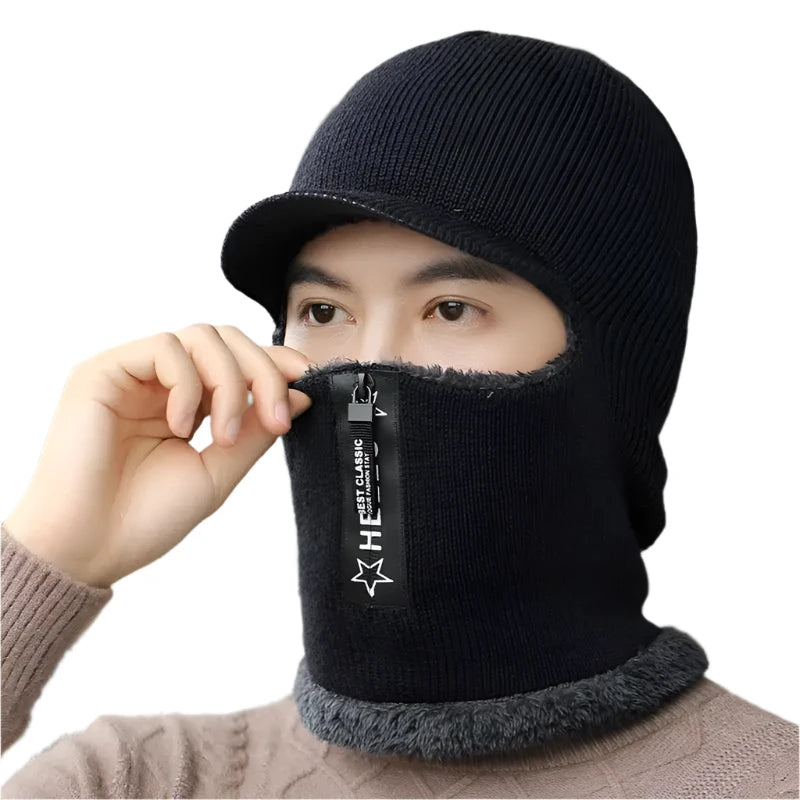 TEEK - Warm Wool Ear & Neck Protection Cap HAT theteekdotcom