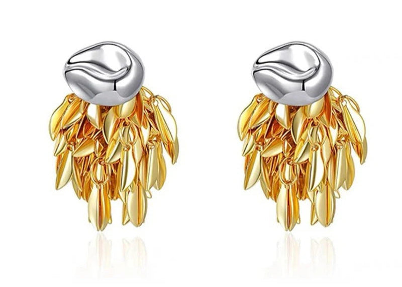 TEEK - Tassels Fancy Jewelry Jellyfish Earrings JEWELRY theteekdotcom