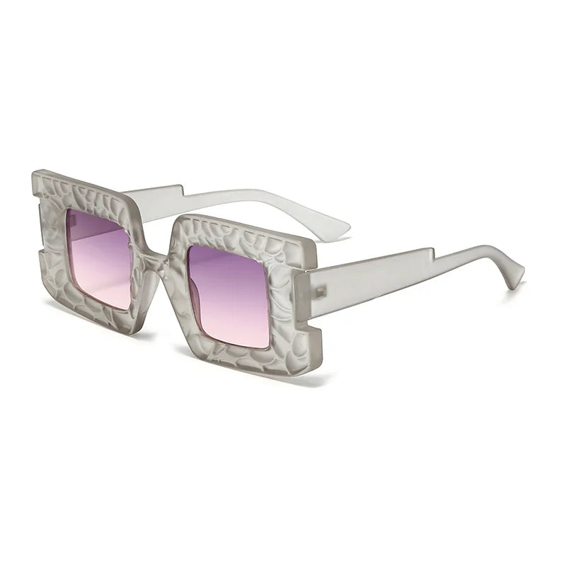 TEEK - Square Steampunk Sunglasses EYEGLASSES theteekdotcom gray