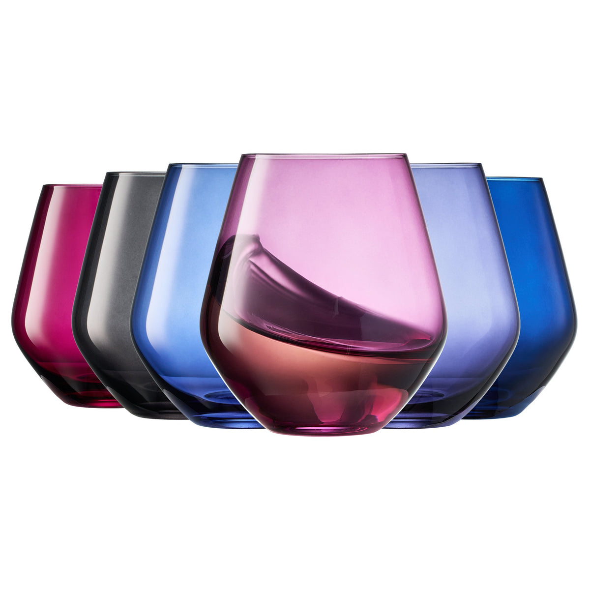 TEEK - Fortuna Stemless Wine Glassware Set HOME DECOR TEEK KS