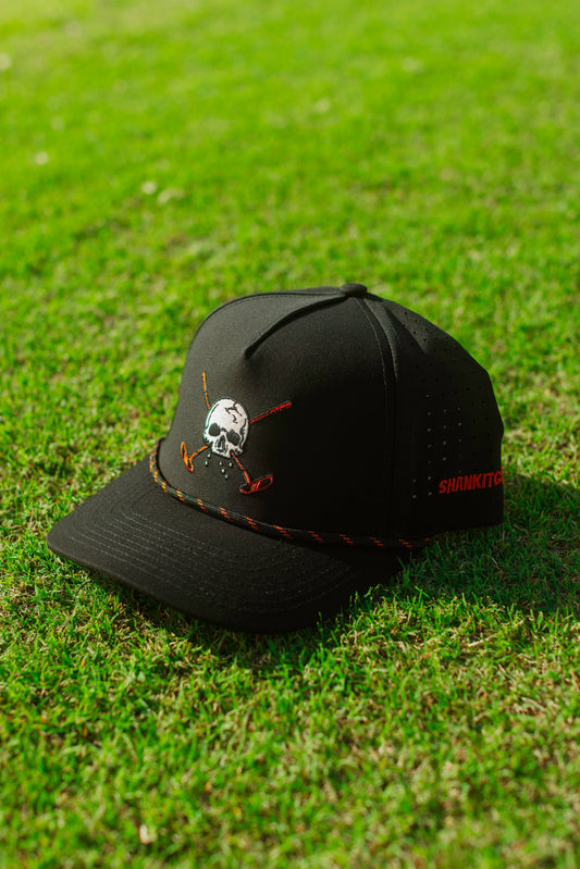 TEEK - Black Skull and Crossbones 2.0 Golf Hat HAT TEEK SIG