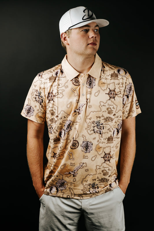 TEEK - Pirate Map Polo TOPS TEEK SIG