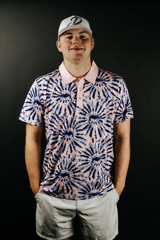 TEEK - Tie Dye Polo TOPS TEEK SIG