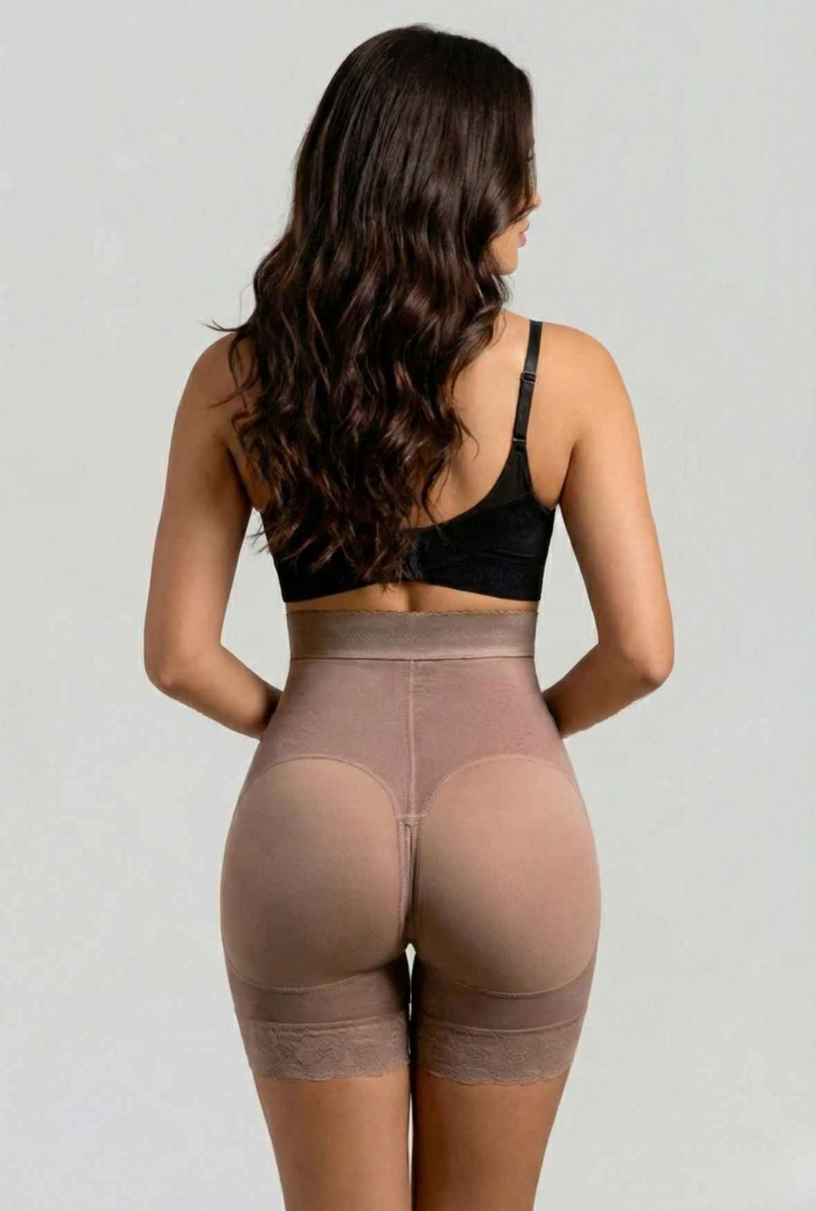 TEEK - Mid Thigh Hook & Eye High Waist Short UNDERWEAR TEEK VS