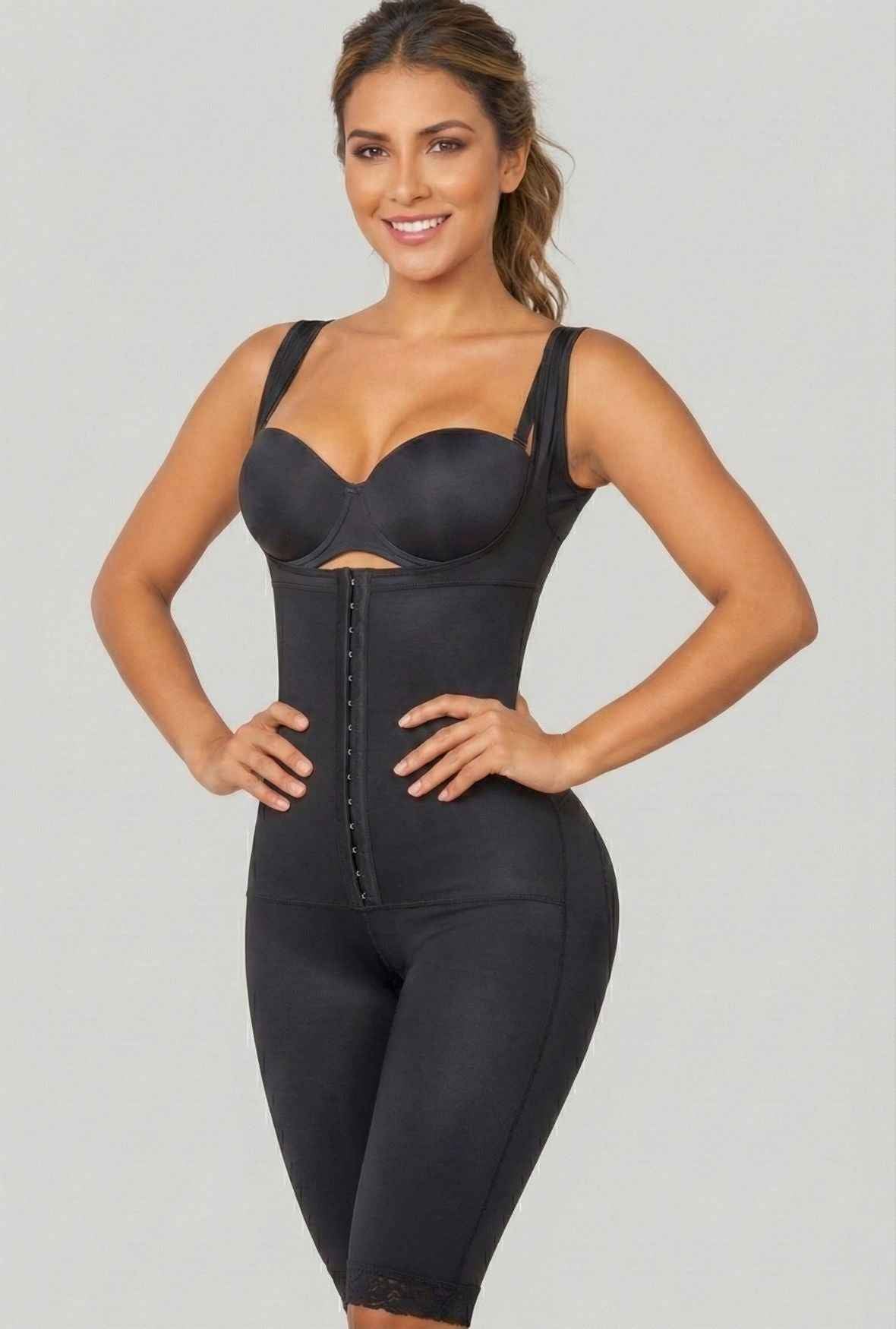 TEEK - High Back Full Body Shaper LINGERIE TEEK VS XS Black