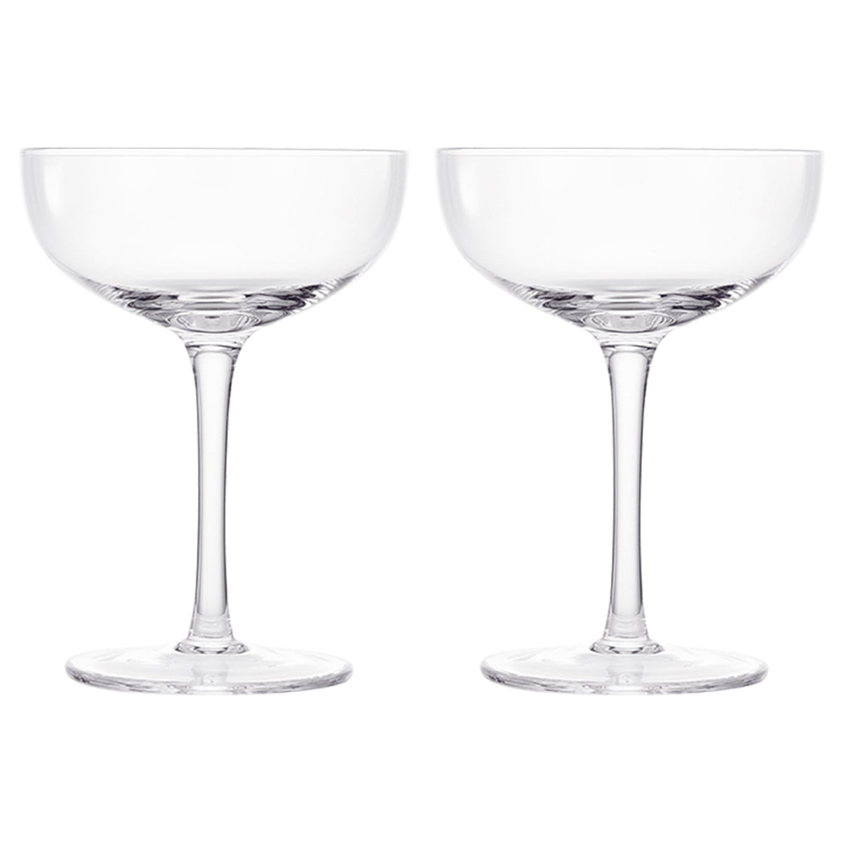 TEEK - Classica Champagne Coupe Cocktail Glassware Set of 2 HOME DECOR TEEK KS