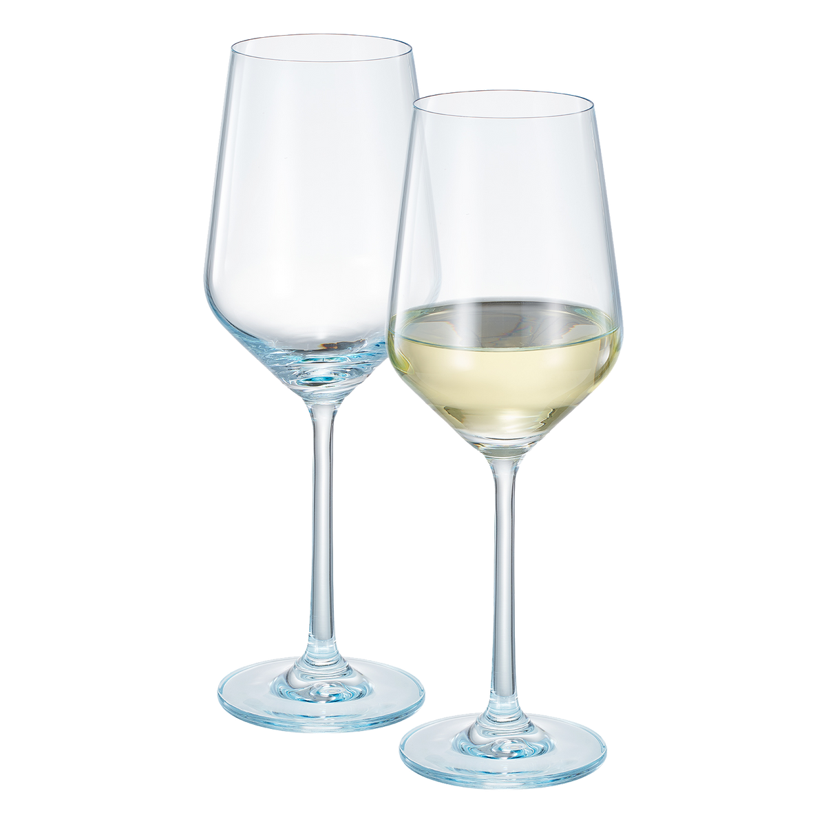 TEEK - Monet Stemmed Wine Glassware Blue Set HOME DECOR TEEK KS