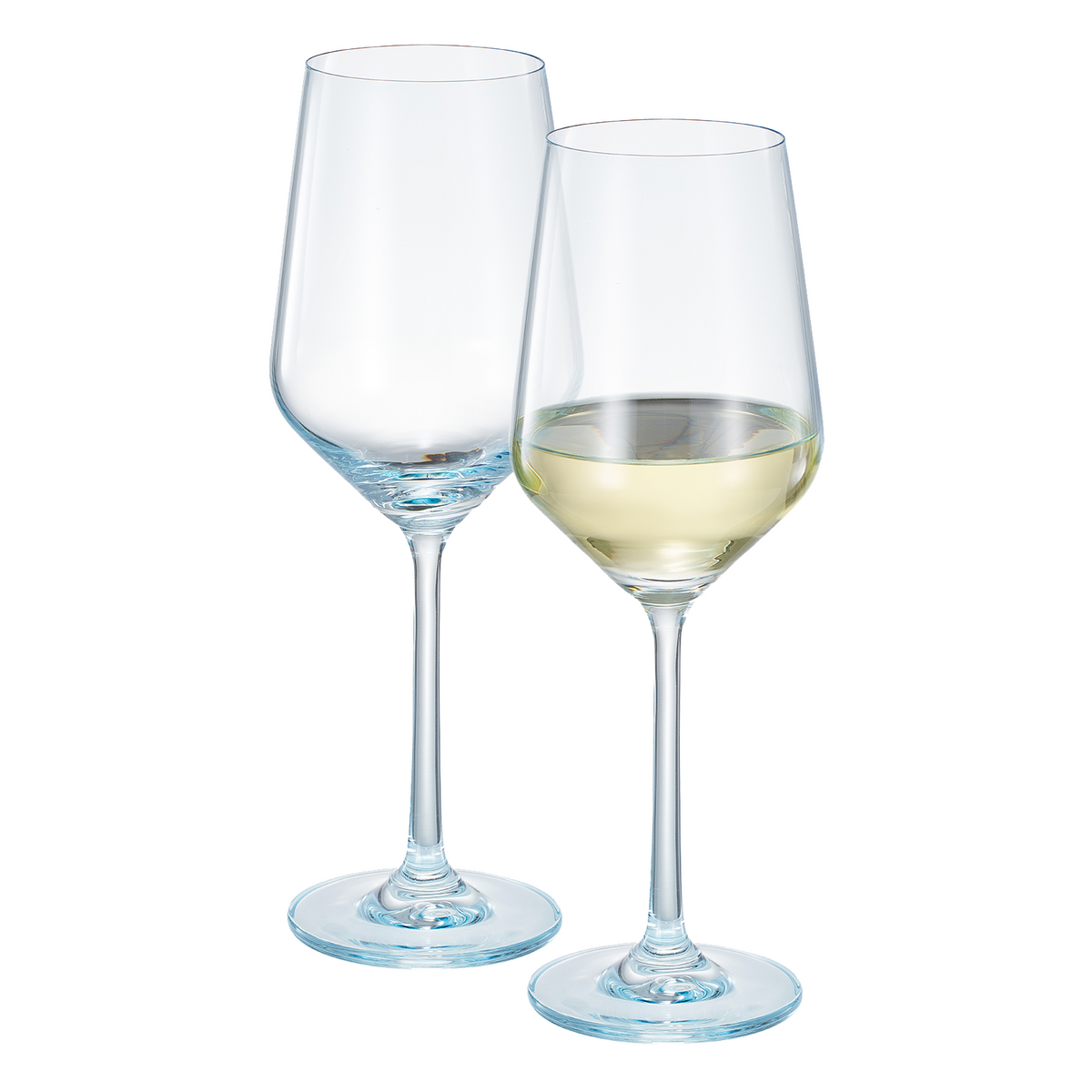 TEEK - Monet Stemmed Wine Glassware Blue Set HOME DECOR TEEK KS
