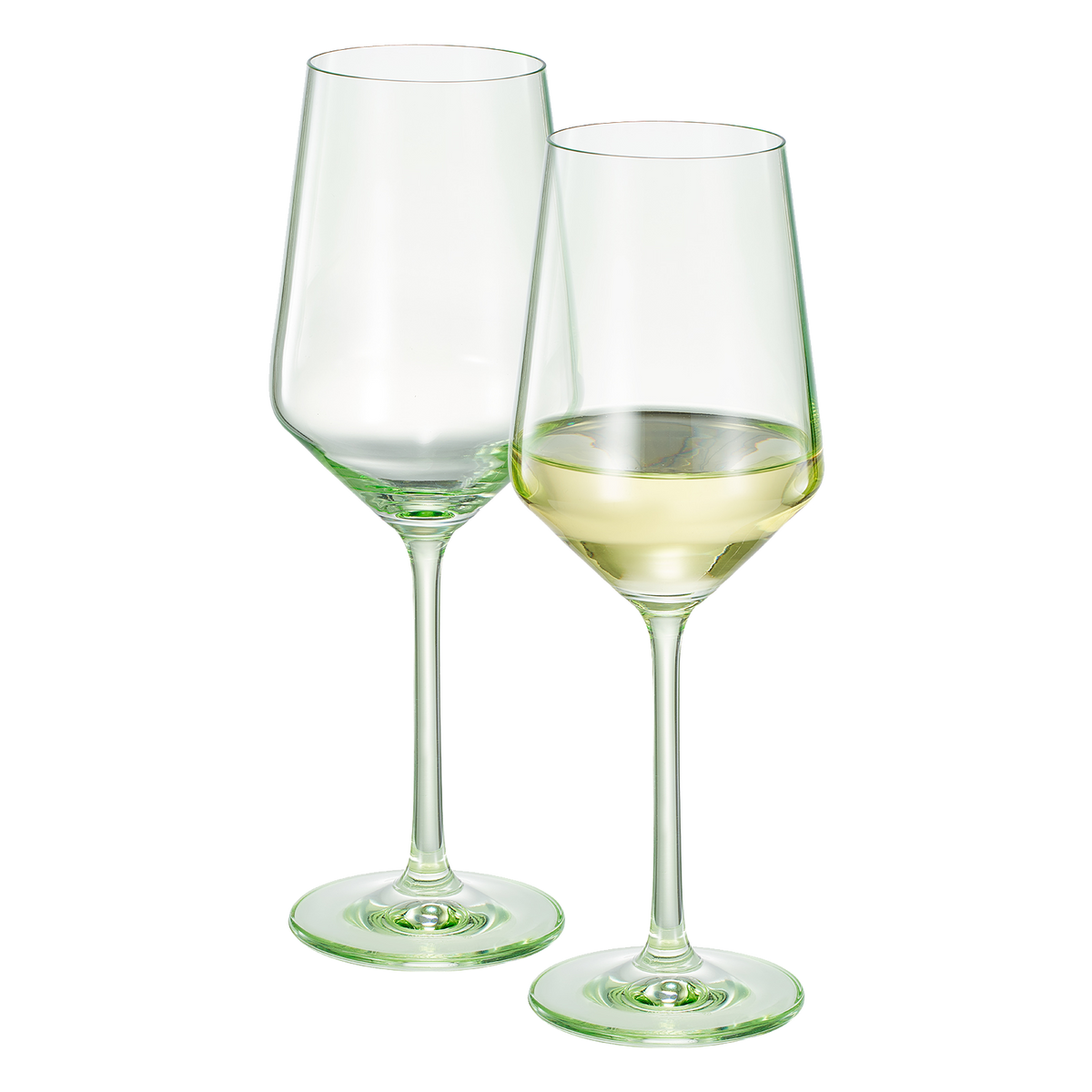 TEEK - Monet Stemmed Wine Glassware Green Set HOME DECOR TEEK KS