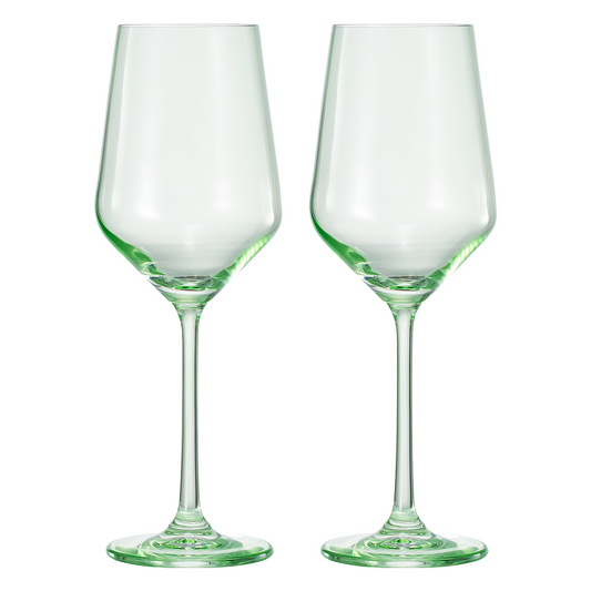 TEEK - Monet Stemmed Wine Glassware Green Set HOME DECOR TEEK KS