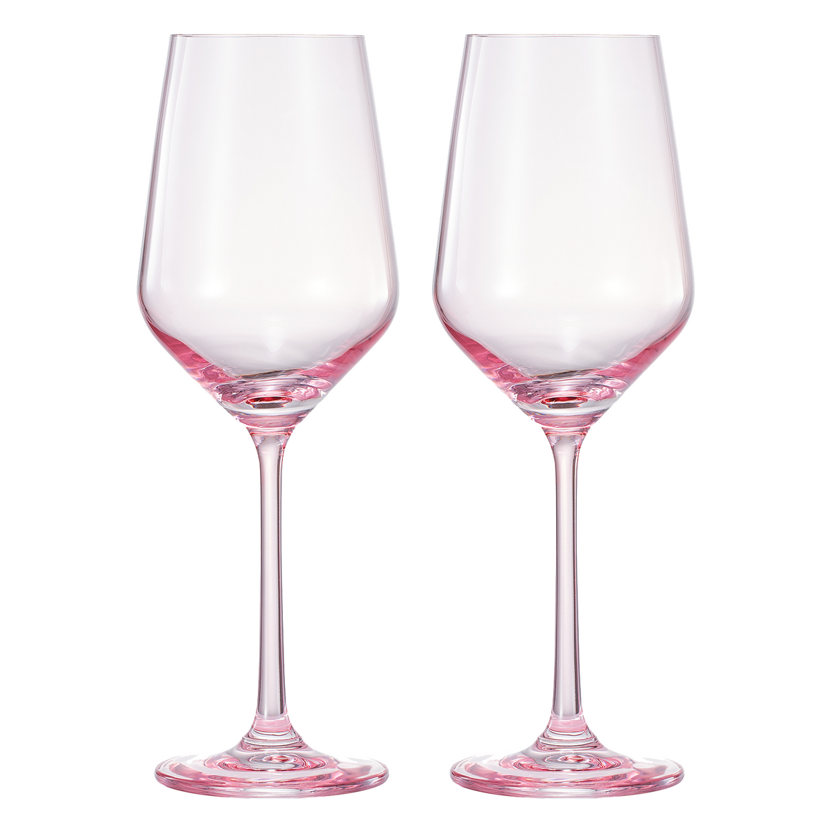 TEEK - Monet Stemmed Wine Glassware Magenta Set HOME DECOR TEEK KS