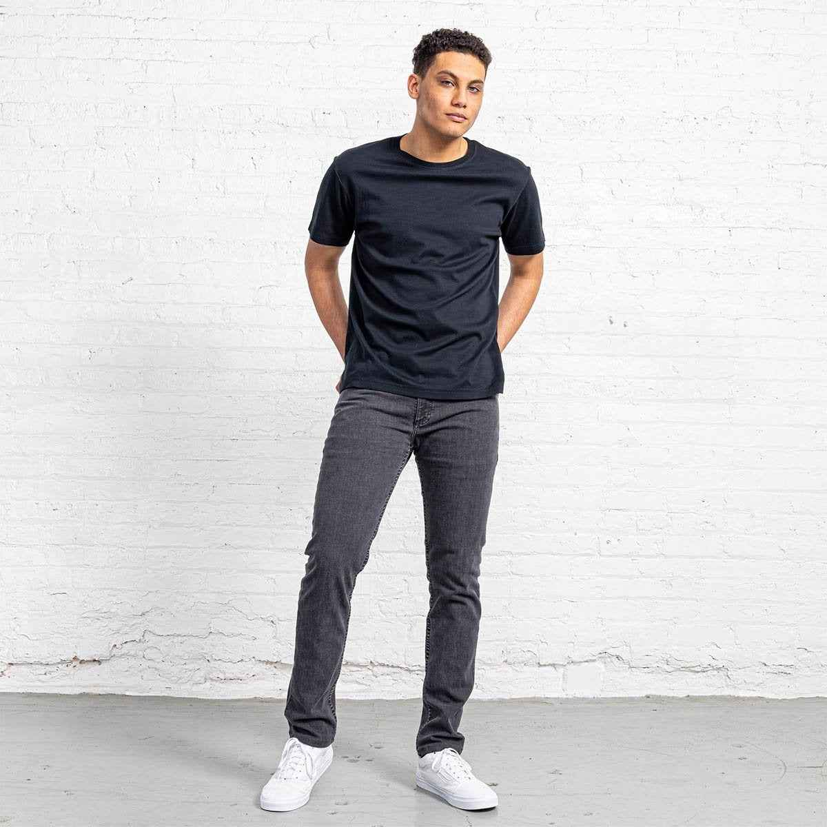TEEK - Slim Fit Grey Wash JEANS TEEK DDA