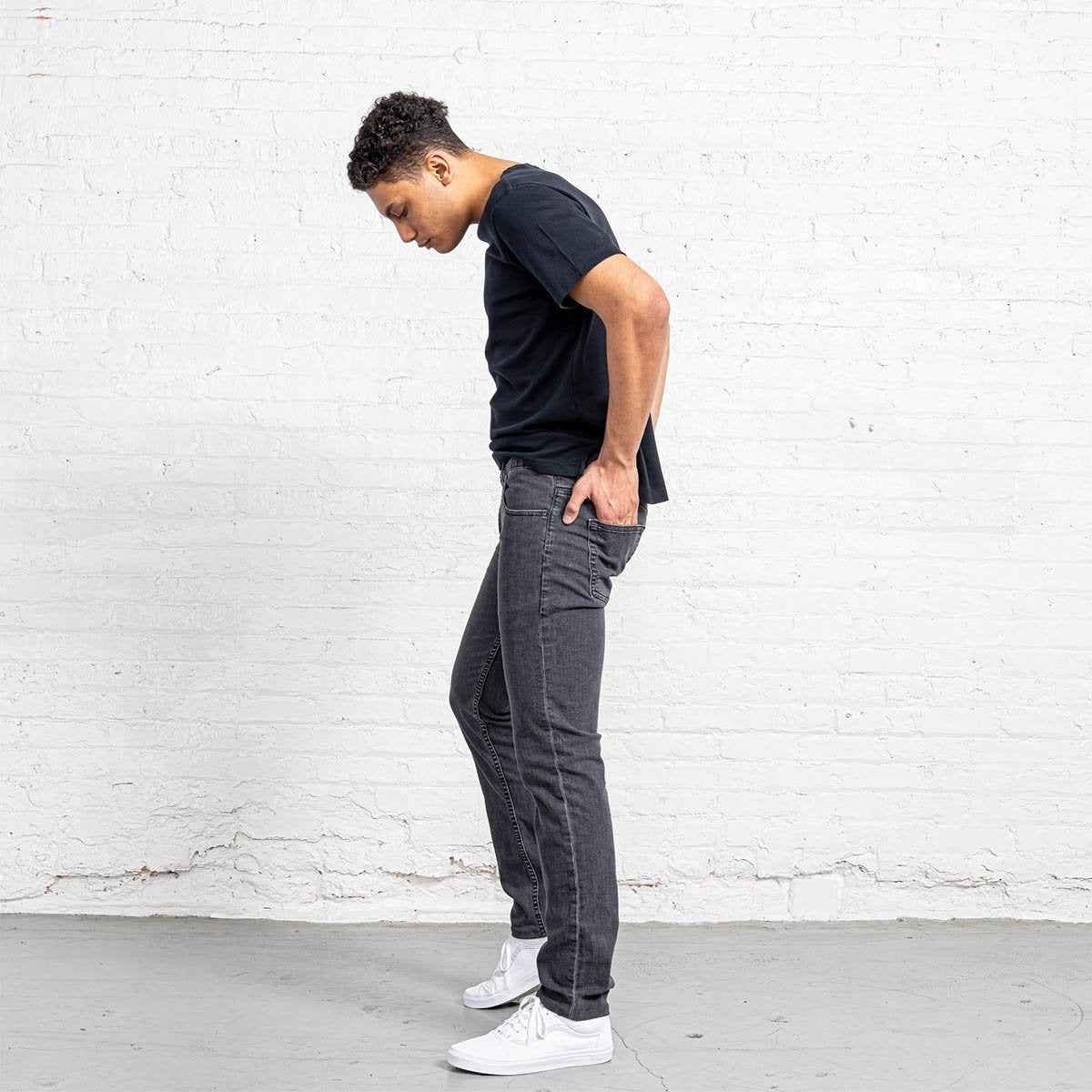 TEEK - Slim Fit Grey Wash JEANS TEEK DDA