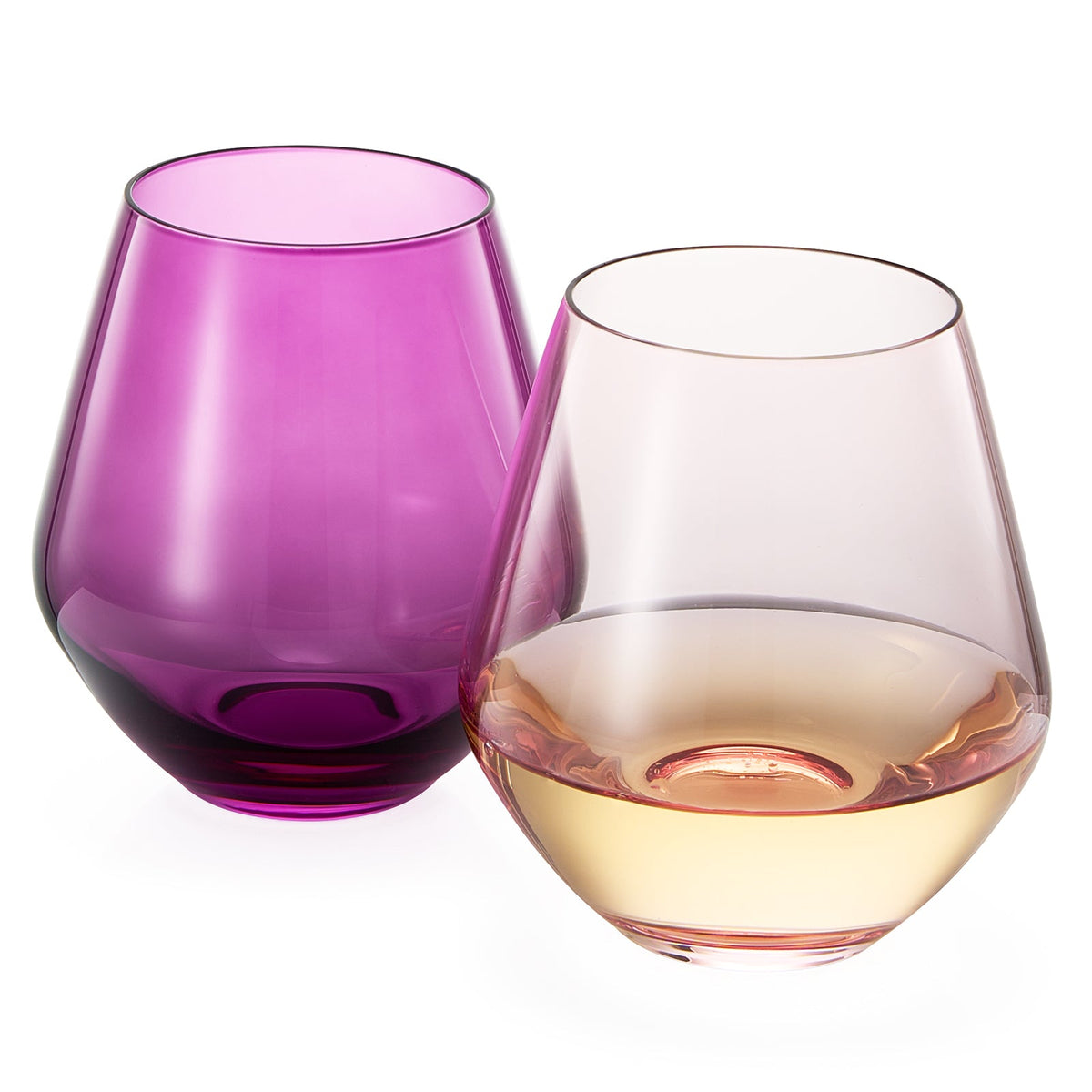 TEEK - Flora Stemless Wine Glassware Set HOME DECOR TEEK KS