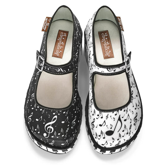 TEEK - Chocolaticas® Thank You Music Mary Jane Platform Shoes SHOES TEEK HCD