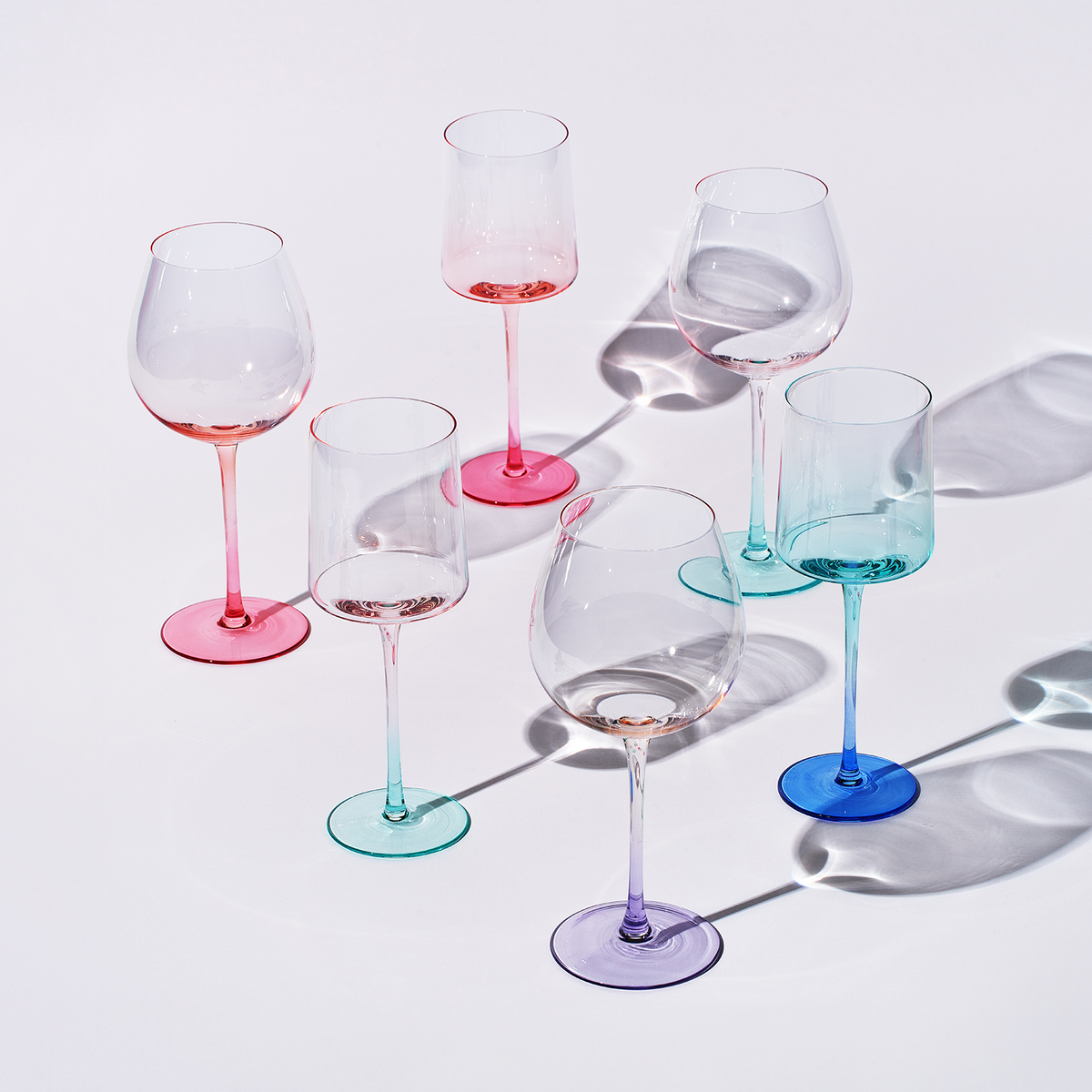 TEEK - Alba Balloon Stemmed Wine Glassware Set HOME DECOR TEEK KS