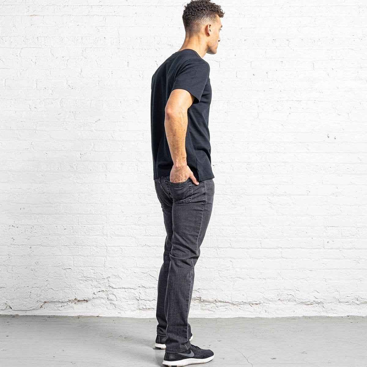 TEEK - Tailored Fit Gray Wash JEANS TEEK DDA