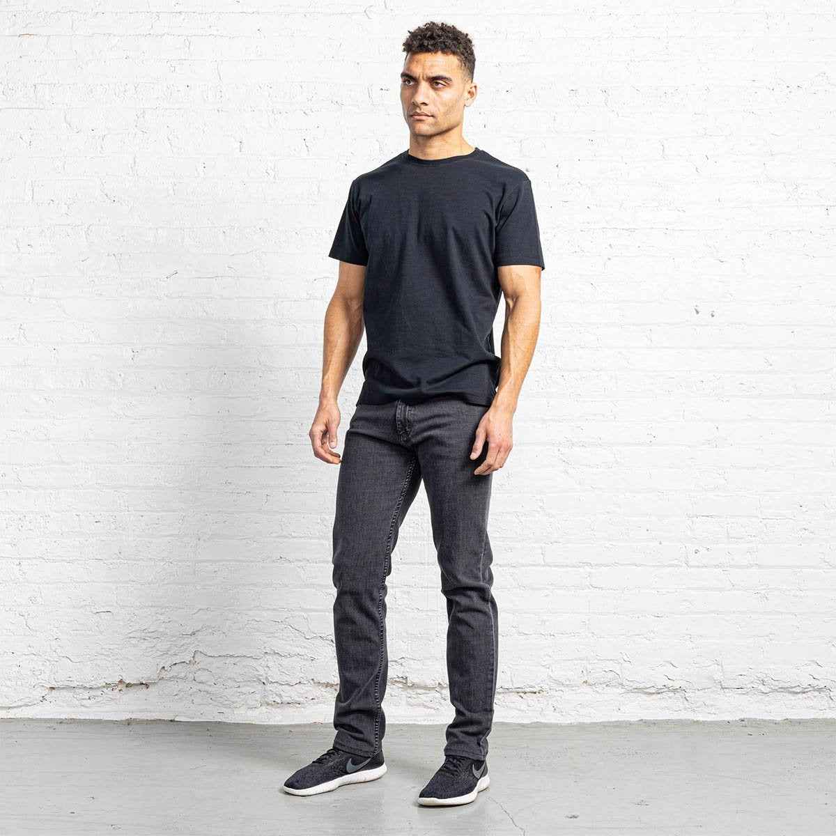 TEEK - Tailored Fit Gray Wash JEANS TEEK DDA