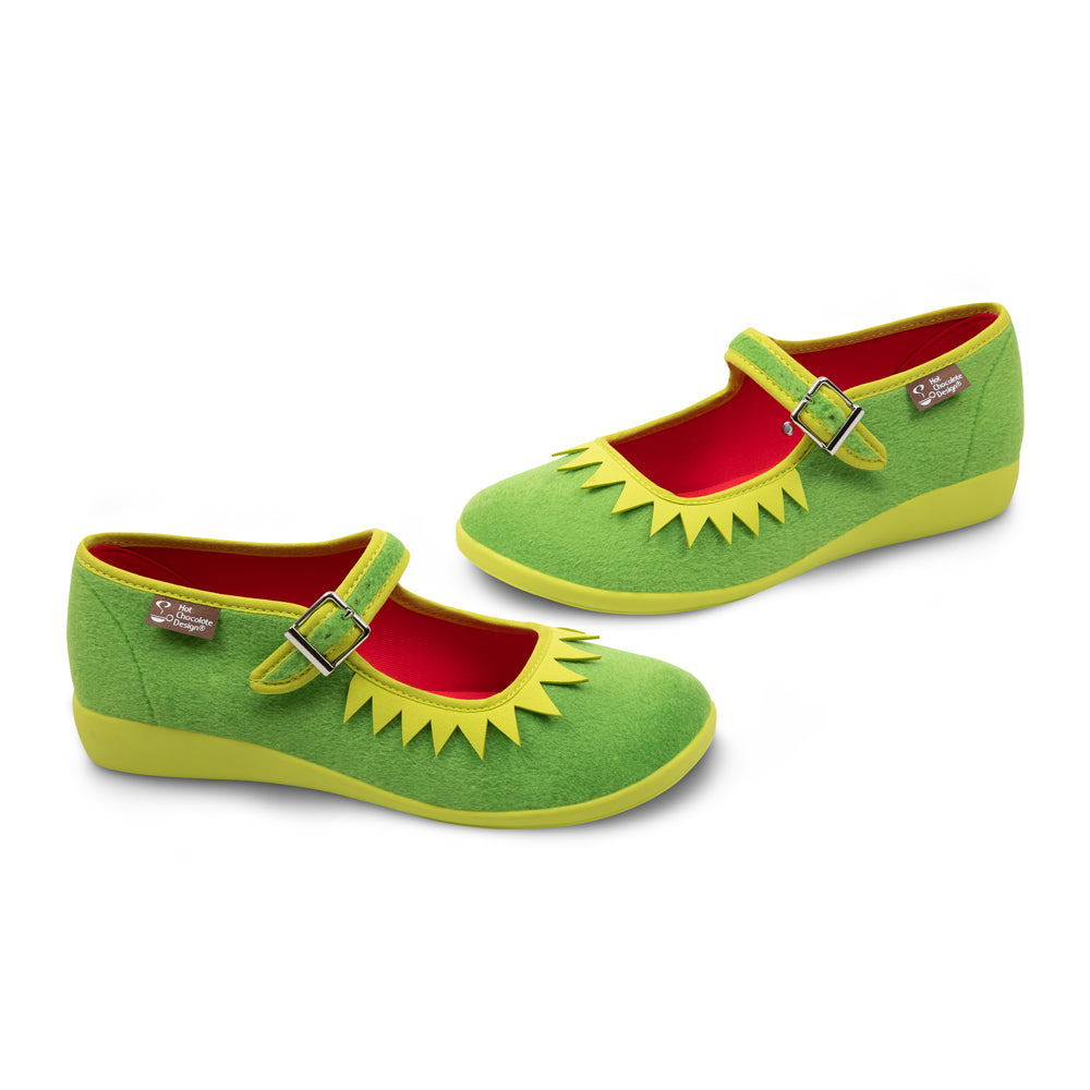 TEEK - Chocolaticas® The Frog Women's Mary Jane Flats | Fits Small SHOES TEEK HCD
