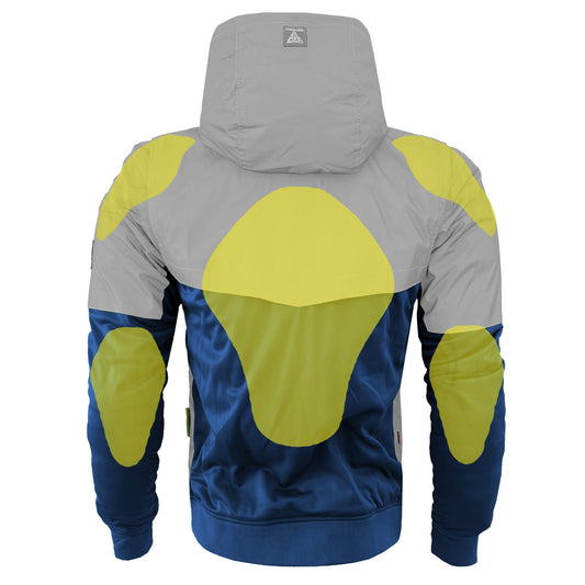 TEEK - Ultra Reflective Padded Hoodie Blue Eclipse JACKET TEEK BR