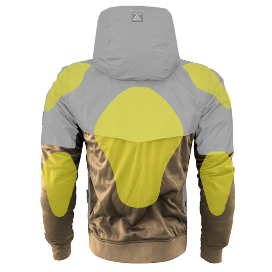 TEEK - Mens Ultra Reflective Padded Hoodie Camel Eclipse JACKET TEEK BR