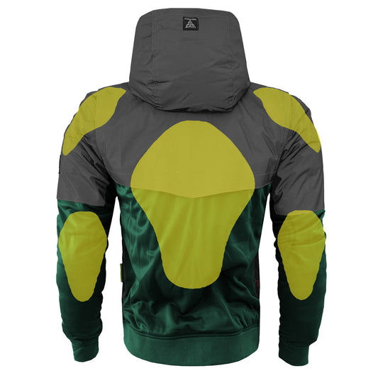 TEEK - Ultra Reflective Padded Hoodie Dark Green Nebula JACKET TEEK BR