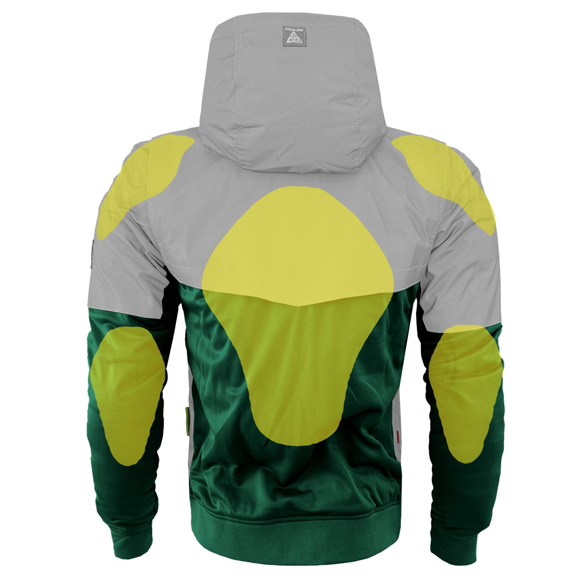 TEEK - Mens Ultra Reflective Padded Hoodie Dark Green Eclipse JACKET TEEK BR