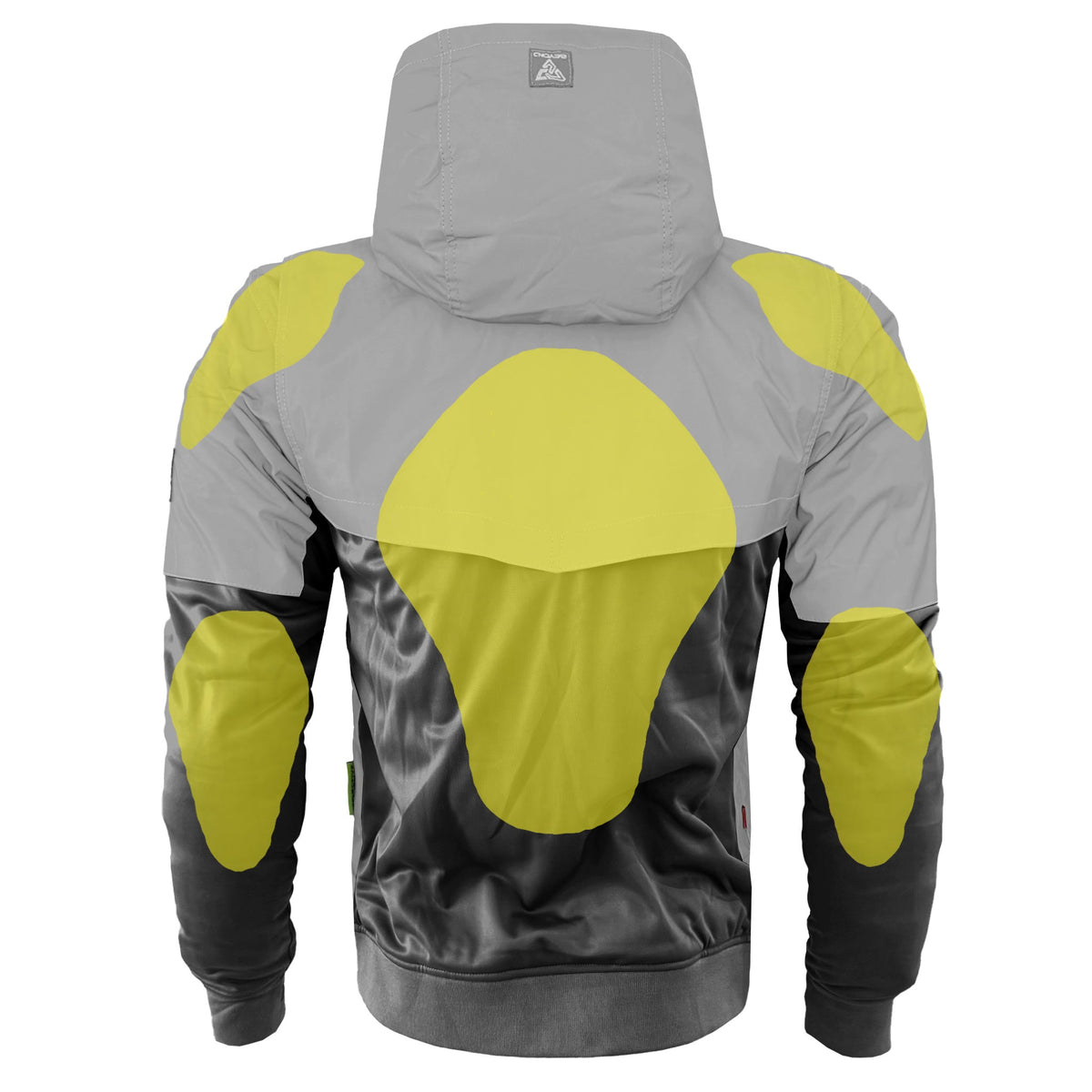 TEEK - Mens Ultra Reflective Padded Hoodie Dark Grey Eclipse JACKET TEEK BR